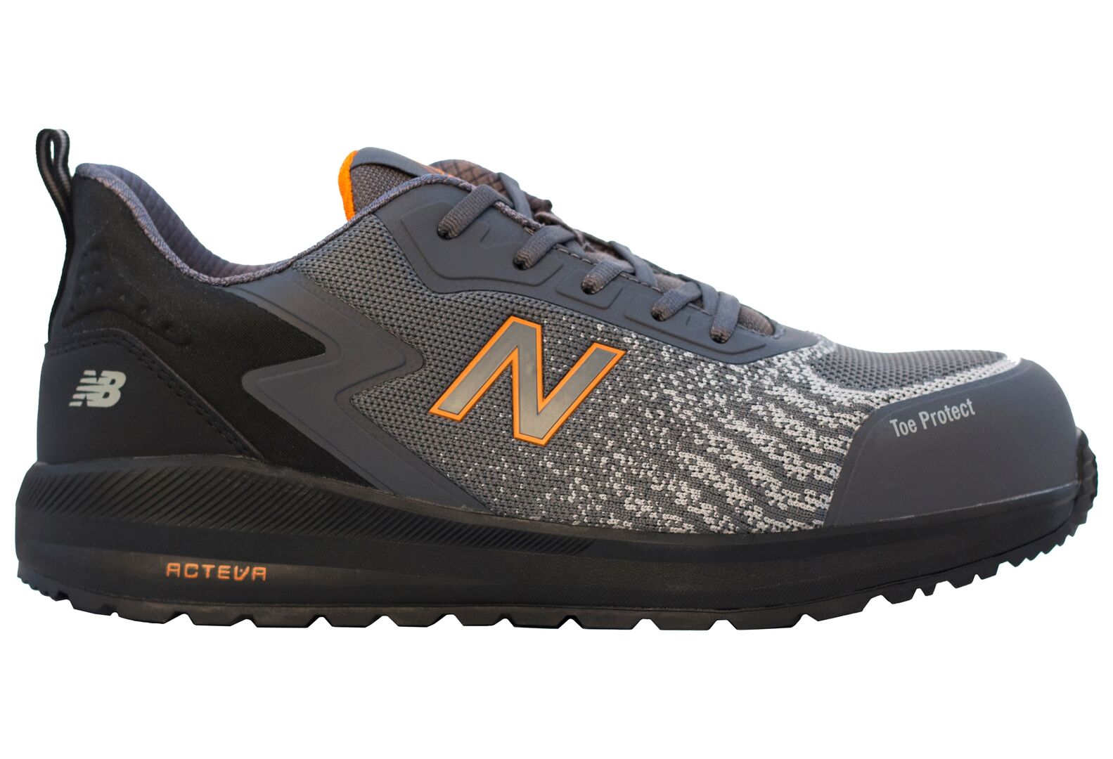 NEW BALANCE Sicherheitsschuhe Speedware Gr. 42 W11 S1P grau/orange MIDSPWR