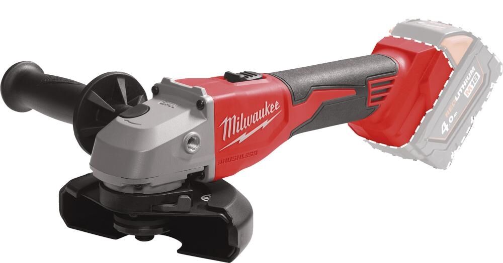 MILWAUKEE Akku-Winkelschleifer M18 BLSAG125X-0 ohne Akku-& Ladegerät