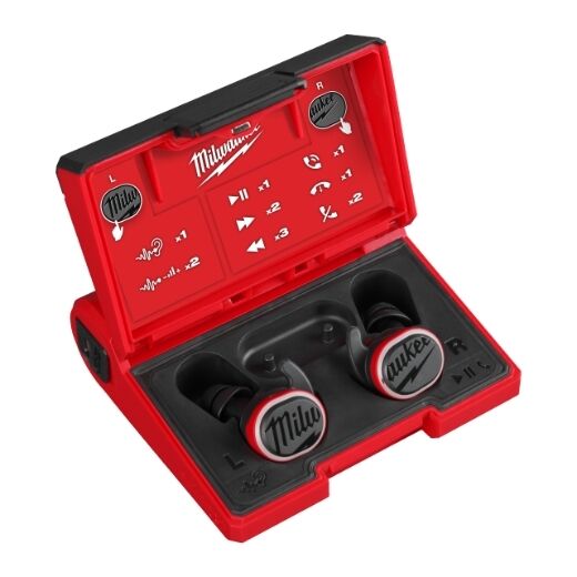 MILWAUKEE Bluetooth Kopfhörer USB L4RLEPB-301 inkl. Akku & Ladekabel