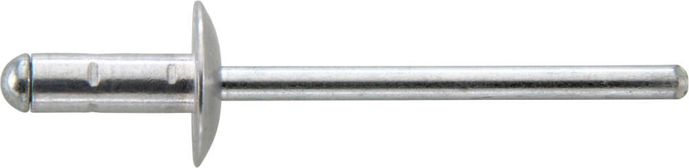 GESIPA Mehrbereich-Blindniet Alu Stahl Großkopf 4,8x25mm