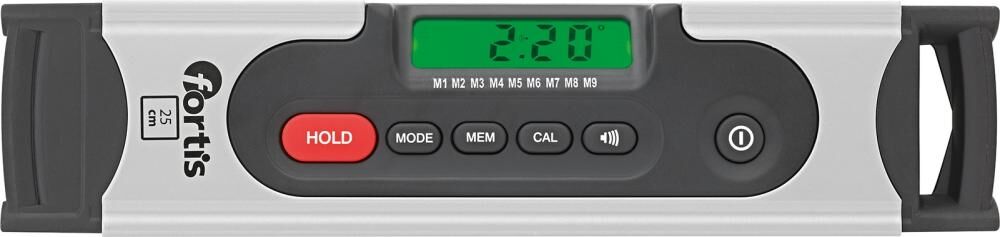 FORTIS Digital-Wasserwaage 25cm
