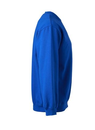 JAMES & NICHOLSON Sweatshirt Rundhals Heavy royal Gr. M