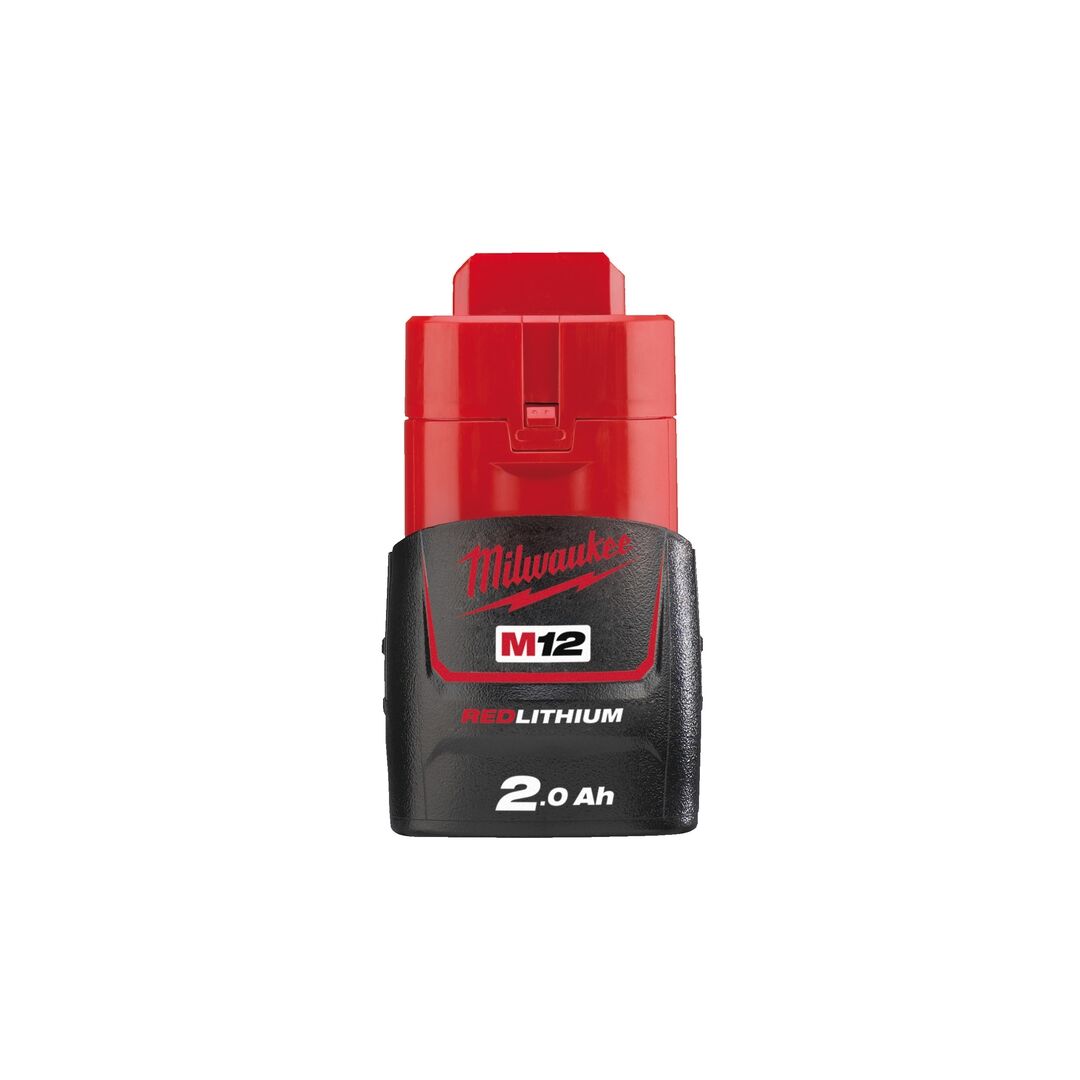 MILWAUKEE Akku M12 B2 12 V/2.0Ah Li-Ion Red