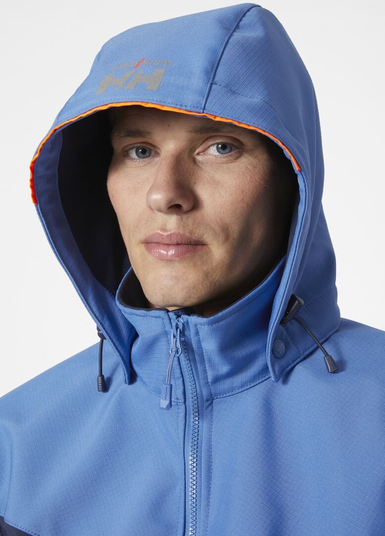 HELLY HANSEN Softshelljacke Oxford 74290 Gr. XL navy/stone blue