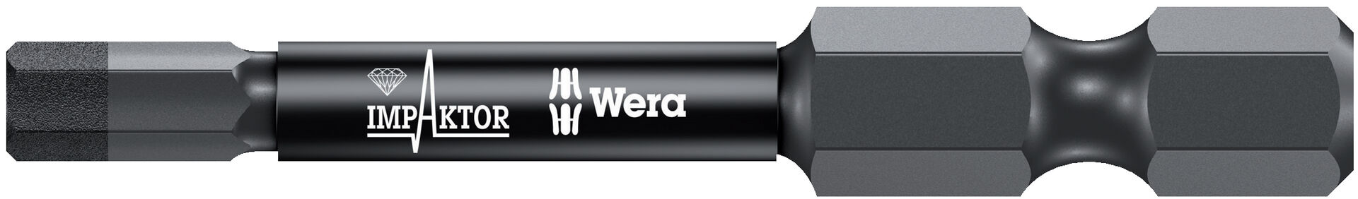 WERA Innensechskant-Bit 1/4" Impaktor SW 4x50mm hex-Plus 840/4 IMP DC 5er Pack