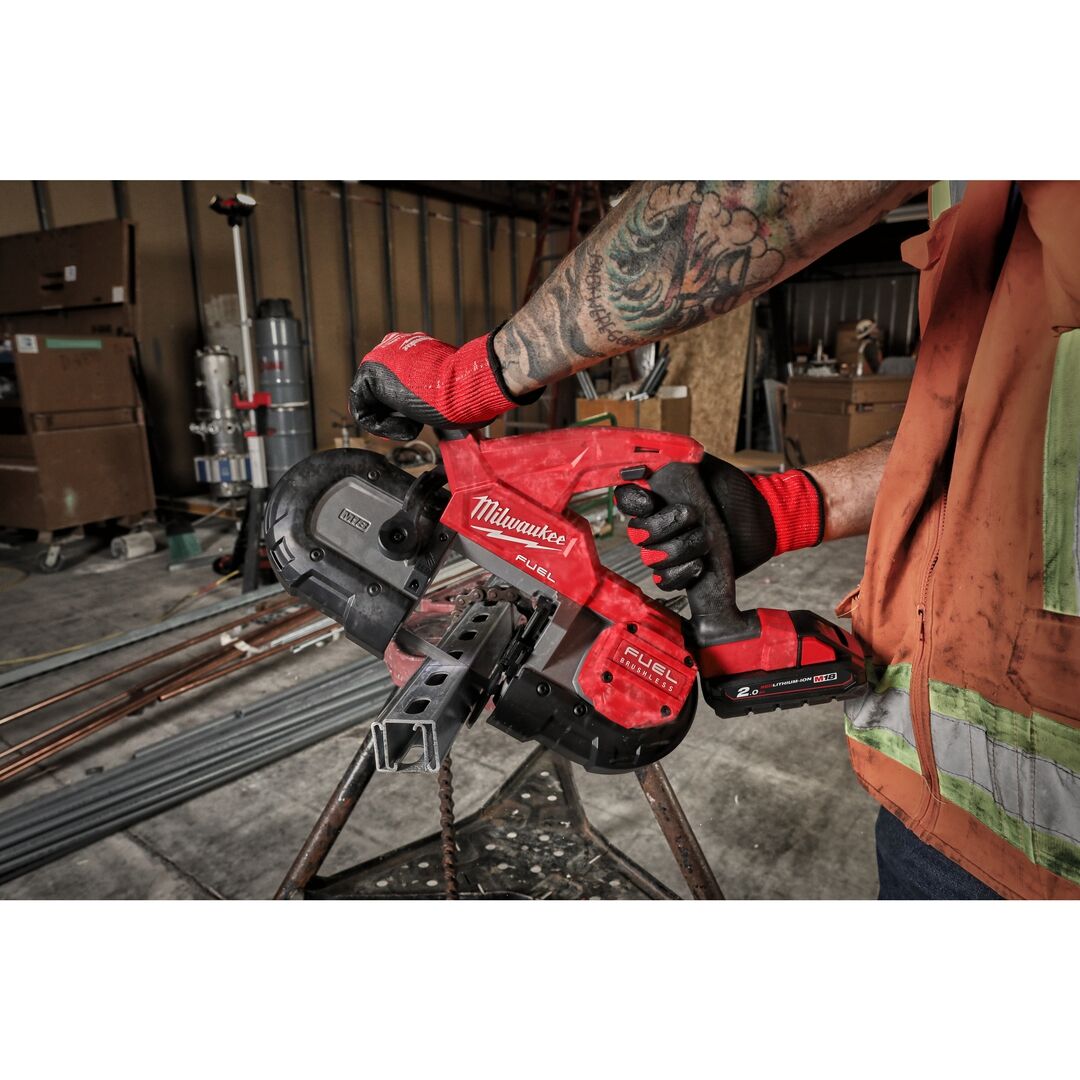 MILWAUKEE Akku-Bandsäge FUEL M18FBS85-0C