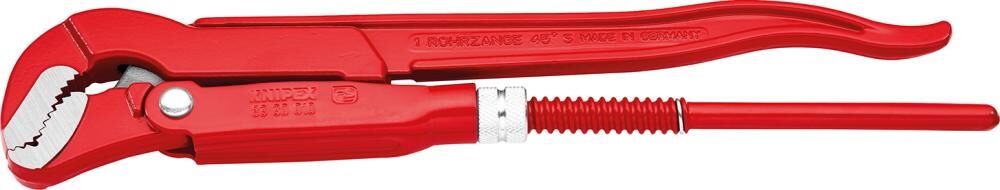 KNIPEX Rohrzange S-Maul 320mm rot pulverbeschichtet 83 30 010