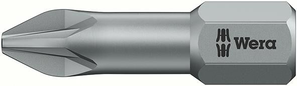 WERA Bit 1/4" PZ 1x25mm Torsion DIN3126 C 6,3