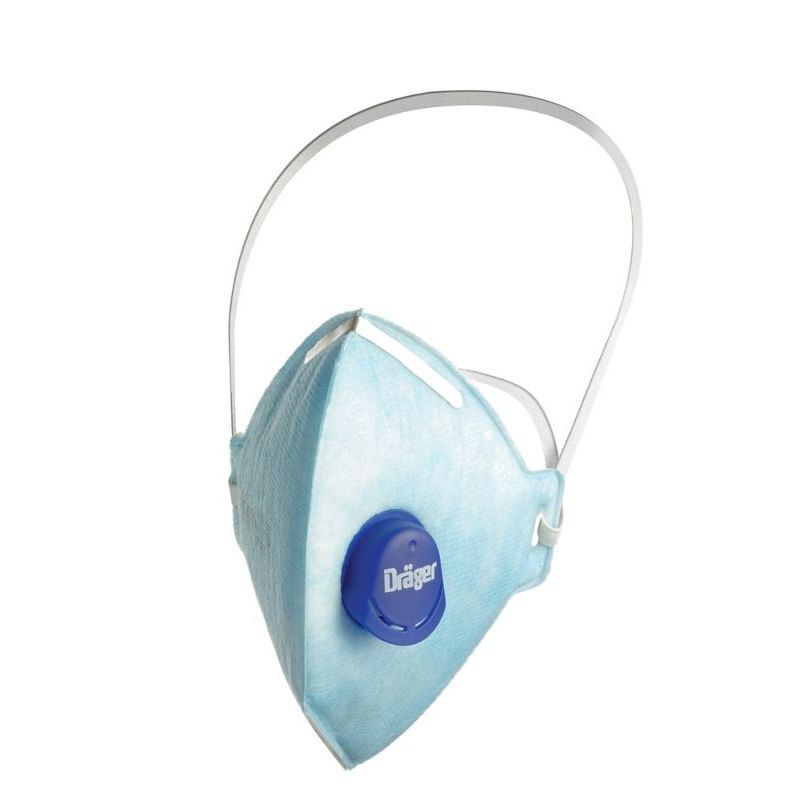 DRÄGER Atemschutzmaske X-PLORE 1720 FFP2 NR D mit Ventil 3951084