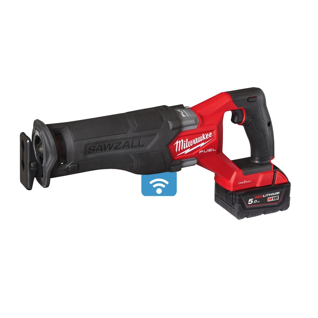 MILWAUKEE Akku-Säbelsäge M18ONEFSZ-502X 2x5Ah Ladegerät HD Box