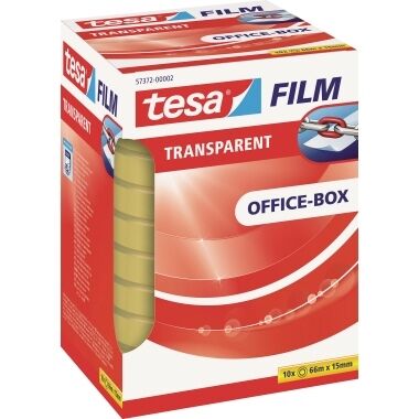 TESA Tesa-Film 66m 15mm transparent in Multibox 57372
