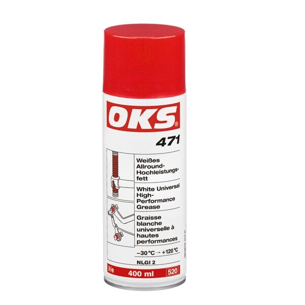 OKS 471 Allround-Hochleistungsfett weiß 500ml Spray