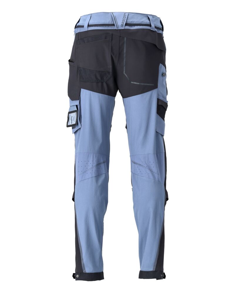 MASCOT Bundhose Customized Stretch Gr. 82C52 steinblau/schwarzblau 22279-605