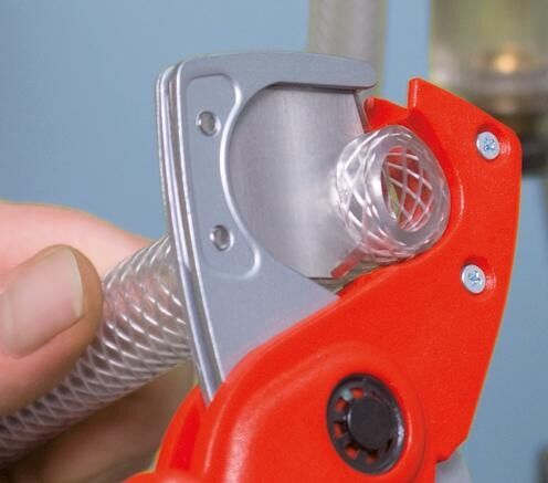 KNIPEX Schlauch-Schutzrohrschneider 185mm PlastiCut glasfaserverstärkt 90 20 185