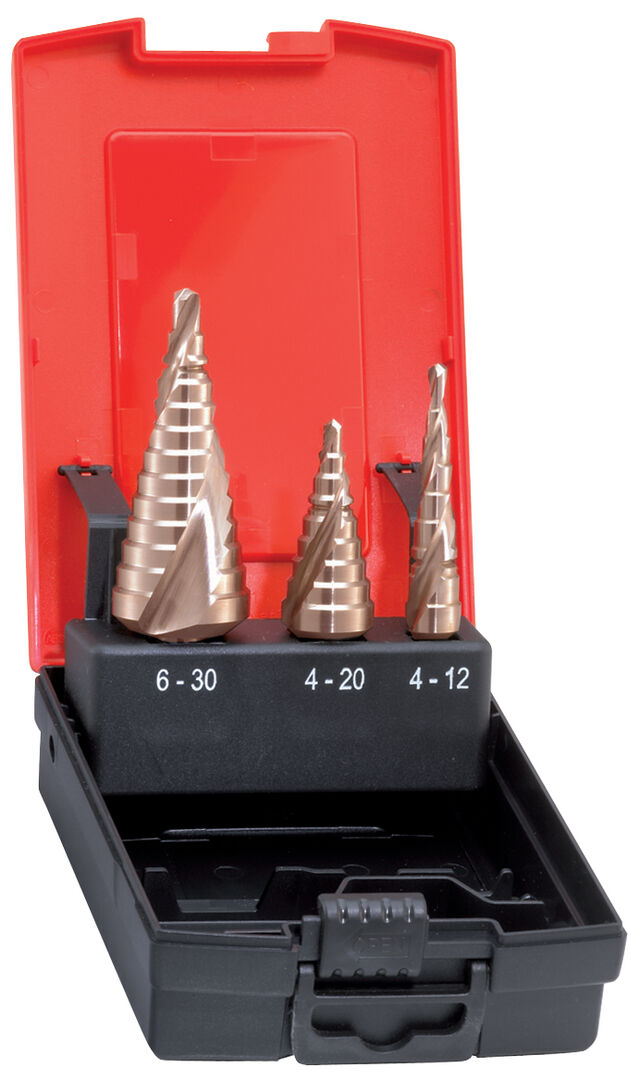 FORMAT Universal-Stufenbohrer HSS spiralgenutet 4-30,0mm
