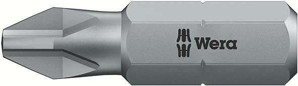 WERA Bit 1/4" PH 2x25mm zähhart