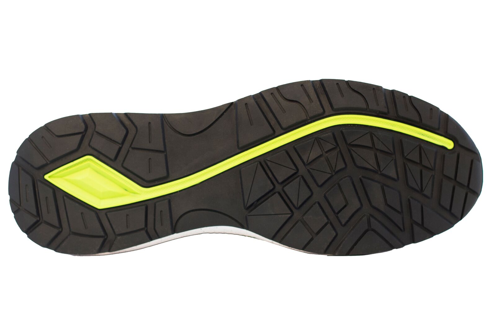 NEW BALANCE Sicherheitsschuhe Logic Gr. 41,5 W11 S1P HRO grau/lime MIDLOGI
