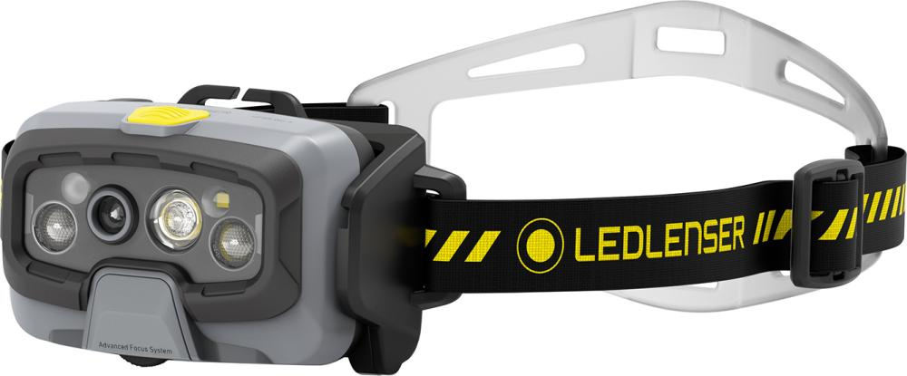 LEDLENSER Akku-Kopflampe HF8R Work Yellow