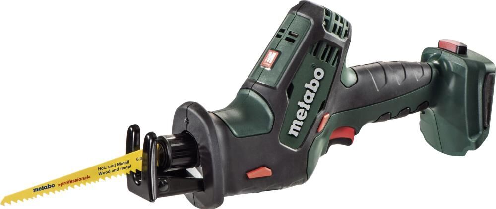 METABO Akku-Säbelsäge SSE 18 LTX Compact solo im Metaloc