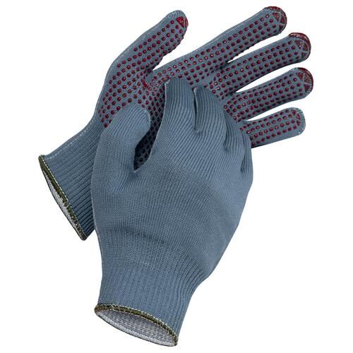 UVEX Schutzhandschuhe unigrip 6624 Gr. 8 PVC-Noppen grau/rot 6023.8