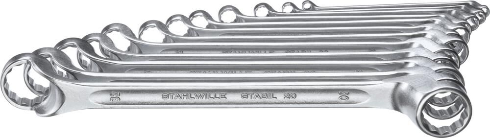 STAHLWILLE Ringschlüssel Set 6-32mm 12-teilig 20/12