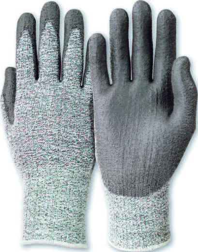 KCL Schnittschutzhandschuhe CAMAPUR CUT 627 Gr. 10 grau/schwarz 4.X.4.1.B