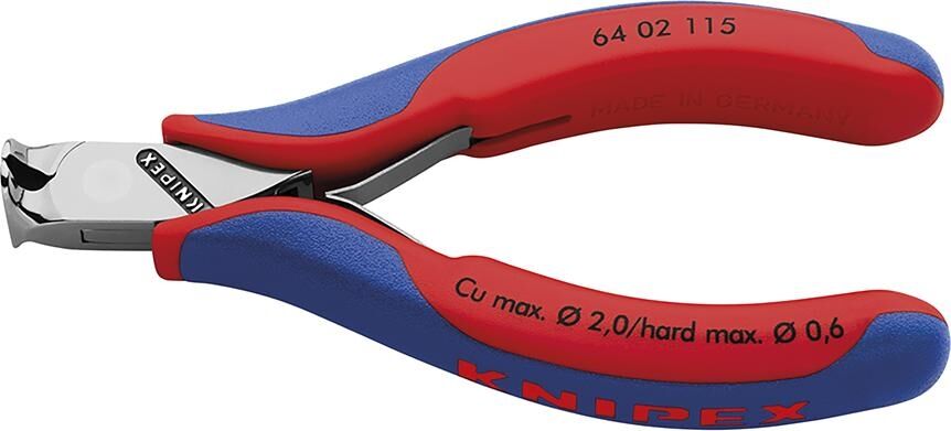 KNIPEX Elektronik-Vornschneider 115mm 64 02 115