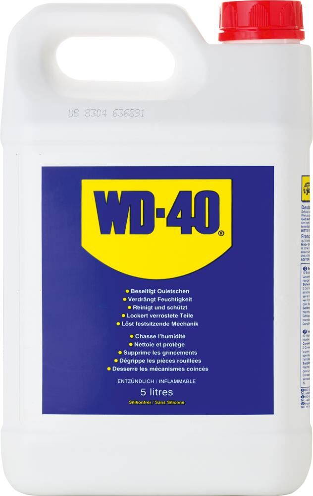 WD-40 Multifunktionsprodukt Classic 5 Liter Kanister Zerstäuber