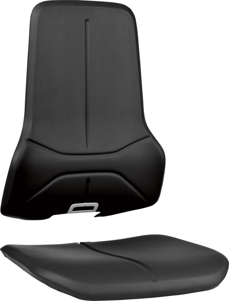 BIMOS Polsterelemente für Arbeits- drehstuhl NEON Kunstleder Magic schwarz