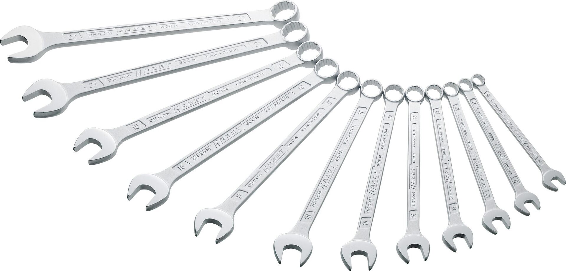 HAZET HAZET-Ringmaulschlüssel-Set DIN3113A 600 N/12 N 12-teilig