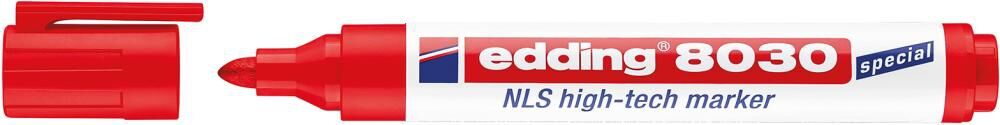 EDDING Marker NLS high-tech 8030 4-8030002 1,5-3mm rot