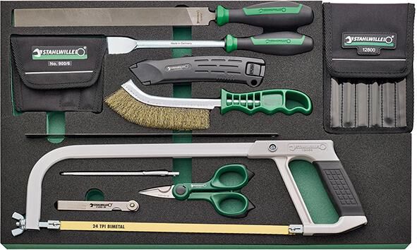 STAHLWILLE Werkzeugmodul 3/3 Feile & Säge TCS 8 821/21