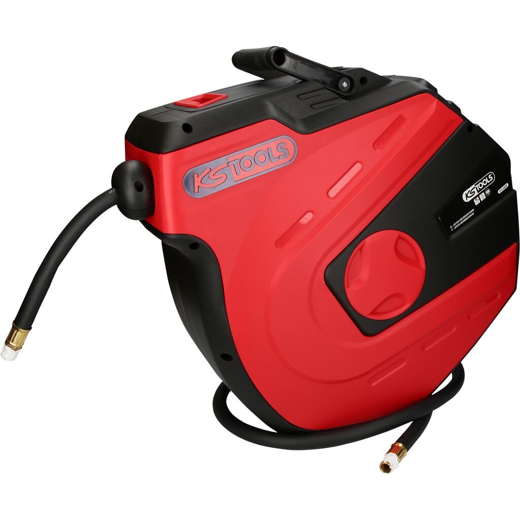 KS-TOOLS KS TOOLS Automit Druckluftschlauch - Aufroller 13mmx15m