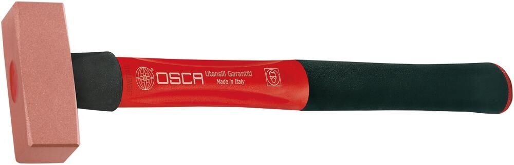 OSCA Kupferhammer 1000g mit Dreikomponenten-Stiel