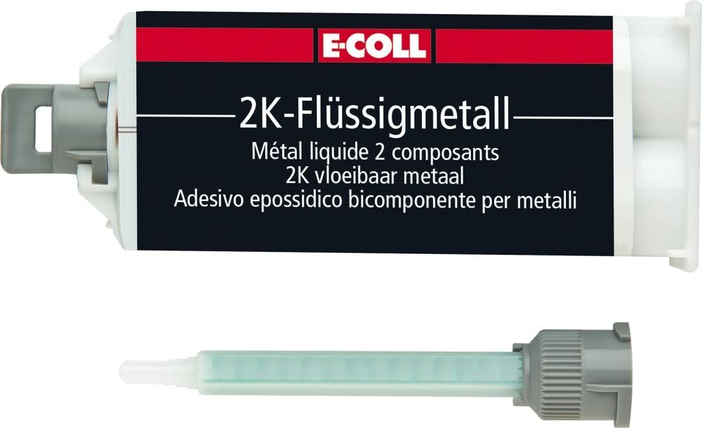 E-COLL 2K-Flüssig-Metall 50ml Kartusche