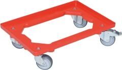 ALLIT Transportroller ProfilPlus EuroRoll OB600 für 600x400mm rot