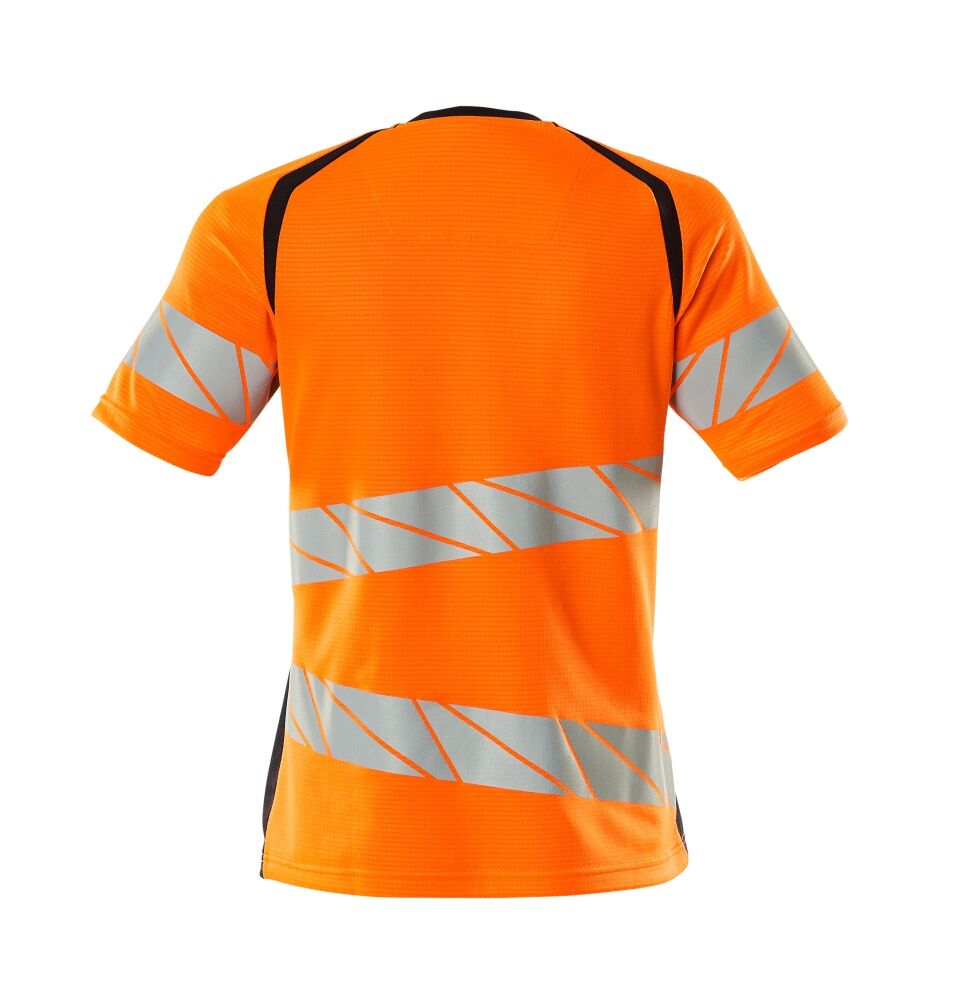 MASCOT Warnschutz-T-Shirt Accelerate Gr. XL hi-vis orange/schwarzblau 19092-771