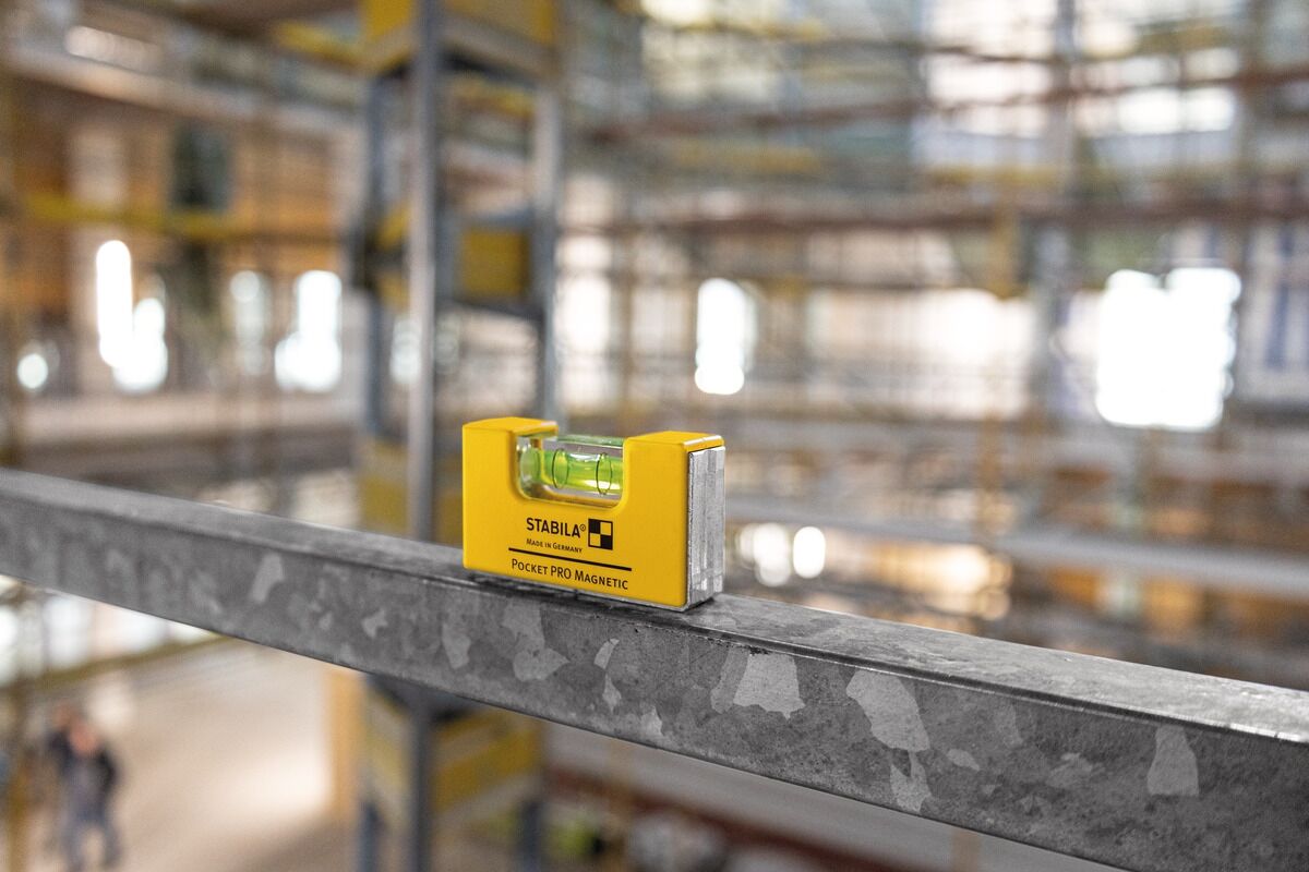 STABILA Taschenwasserwaage Pocket PRO Magnetic