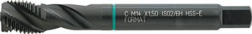 FORMAT Maschinengewindebohrer DIN374 C HSSE UNI dampfangelassen M16,0x1,50