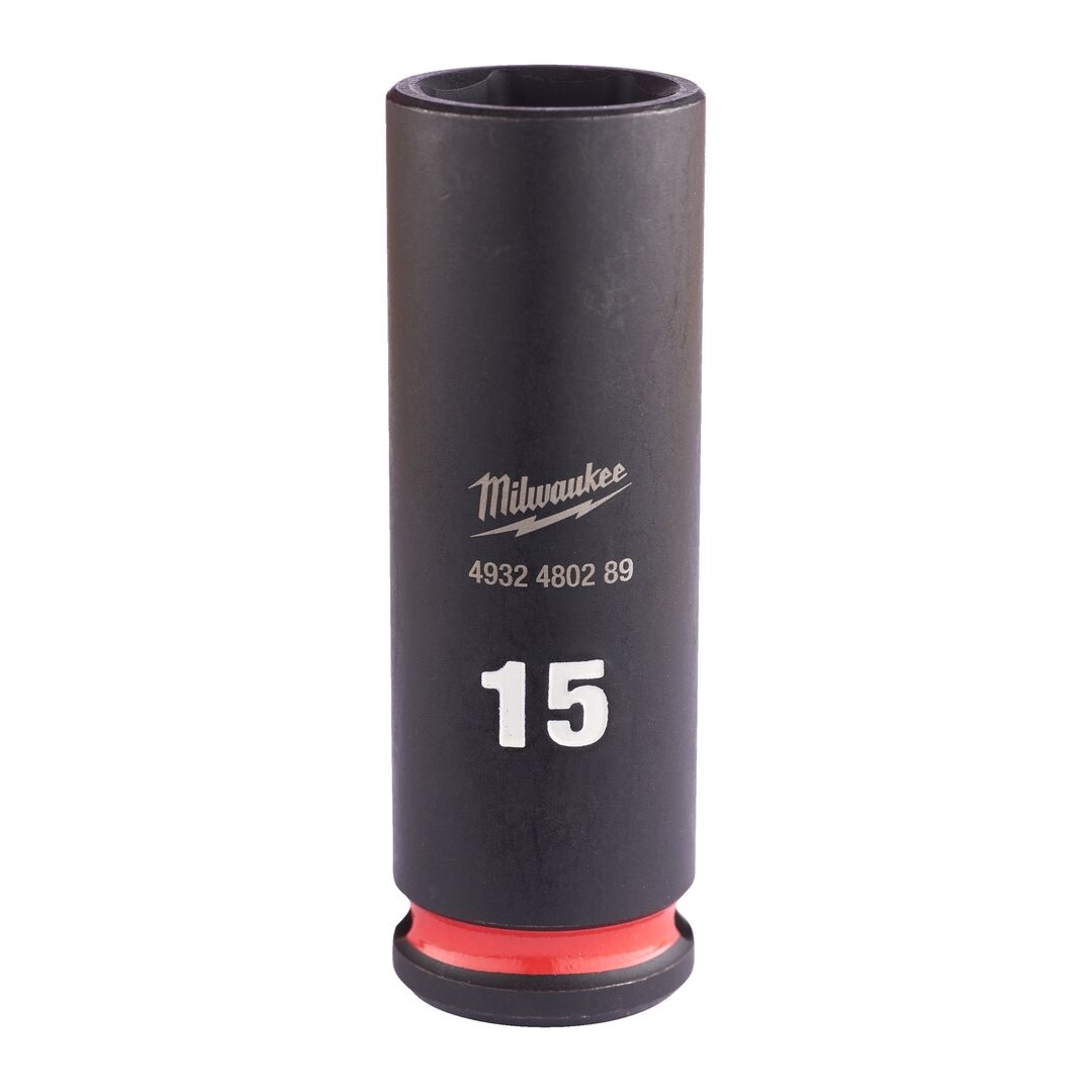 MILWAUKEE Schlagnuss 3/8" lang 15x65mm SHOCKWAVE