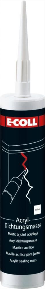 E-COLL EU Acryl 310ml weiss F