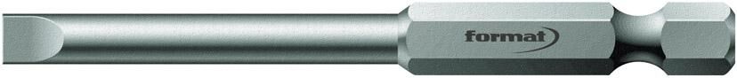 FORMAT Schlitz Bit 1/4" 5,5x1x89mm DIN3126 E 6,3 zähhart