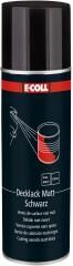 E-COLL Decklack 400ml mattschwarz