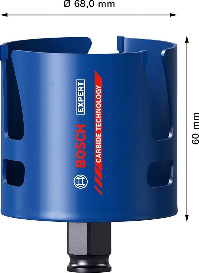 BOSCH Lochsäge EXPERT ConstructionMat 68mm