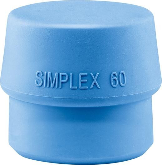 HALDER Schonhammerkopf SIMPLEX TPE-soft 60mm blau 3201.060