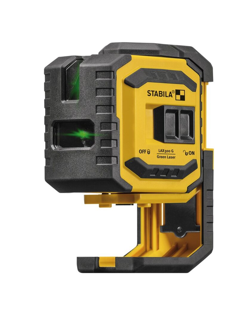 STABILA Kreuzlinien-Lot-Laser Set LAX 300 G 4-teilig