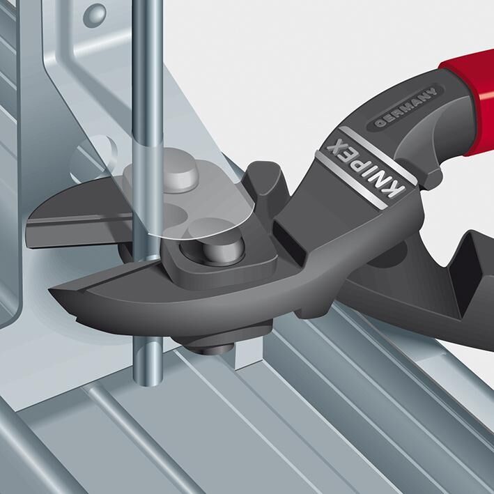 KNIPEX Kompakt-Bolzenschneider 250mm CoBolt XL schwarz atramentiert 71 31 250