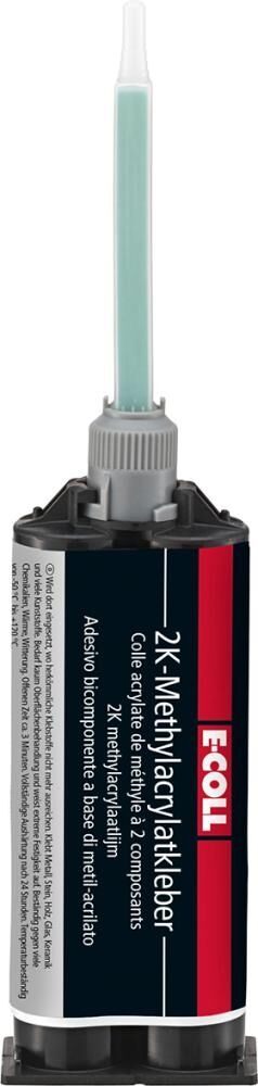 E-COLL 2K-Methylacrylatkleber 50ml Kartusche