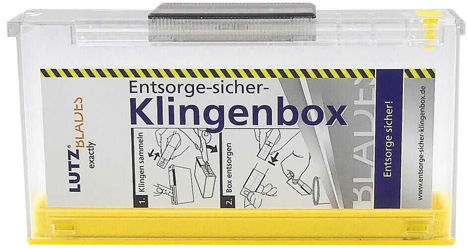 LUTZ Sicherheits-Klingenbox 120x65x25mm BLADES