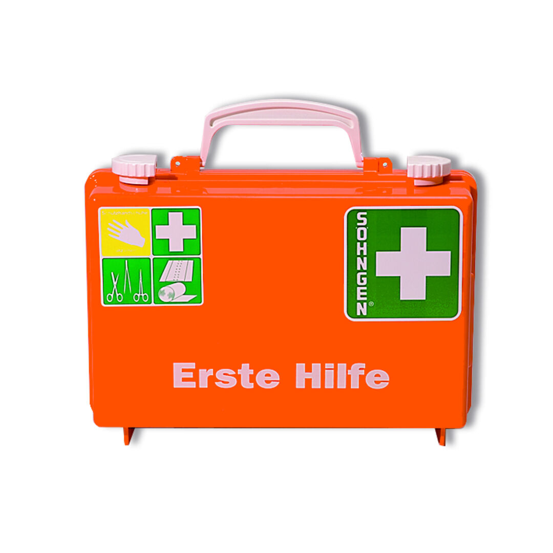 SÖHNGEN Erste-Hilfe-Koffer QUICK-CD Standard nach DIN 13 157 orange